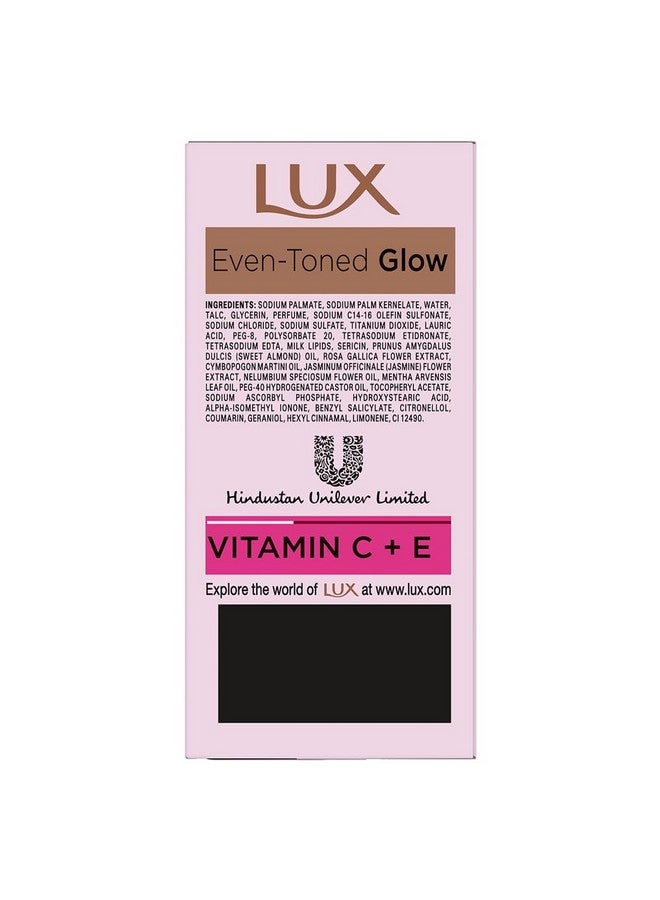 لوكس صابون استحمام متوهج بلون موحد غني بالورد وE للحصول على توهج فائق عرض عبوة من 8 × 150 جرام - Image 3