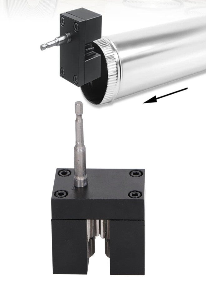 Garosa Power Assisted Crimper Tool - Impact Metal Duct Crimping Tool for HVAC Systems, Air Conditioner Installation, Repair Maintenance - Image 2
