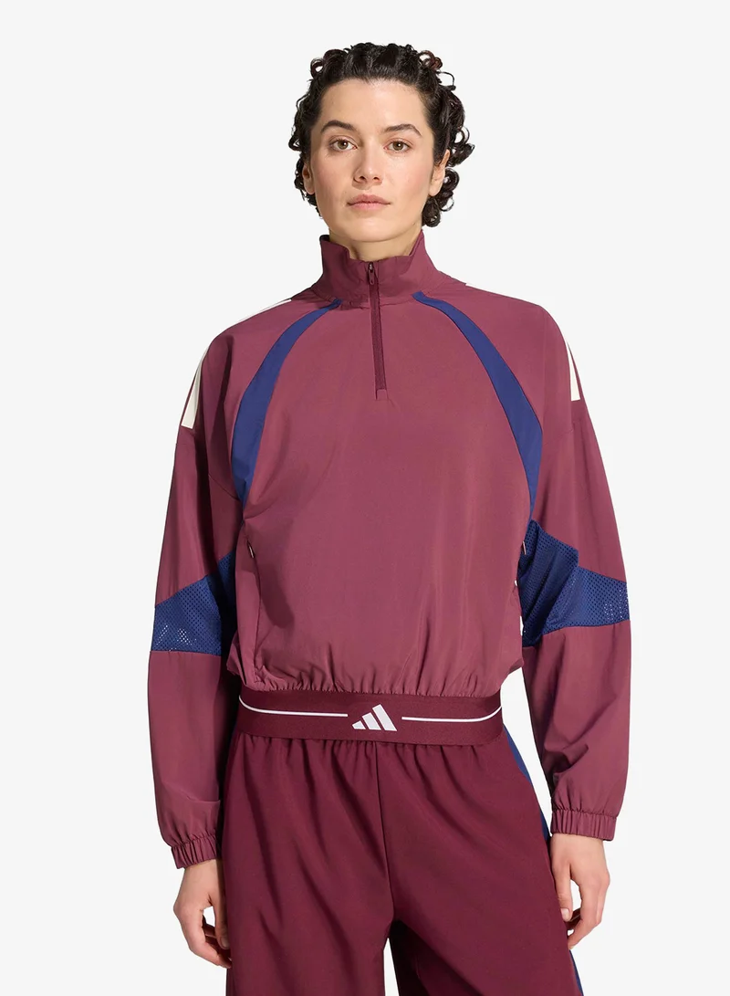 3-Stripes Hyperglam Colourblock Woven Hoodie