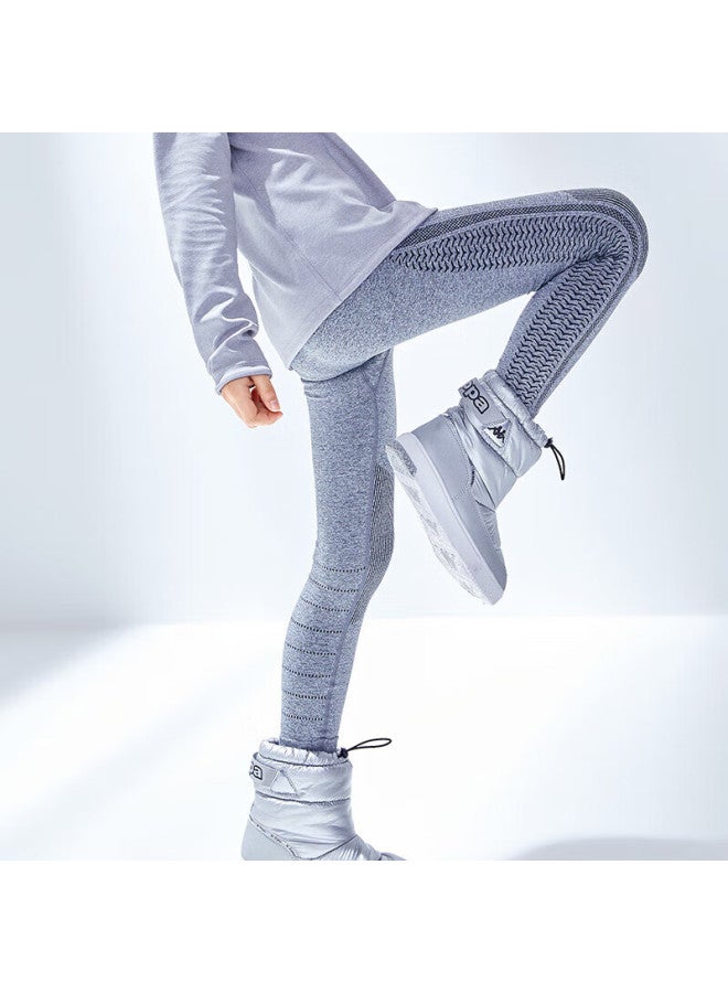 Moodytiger Children's Autumn And Winter All-in Jacquard Breathable Wearable Sports Leggings Yoga Pants For Boys And Girls - Image 3