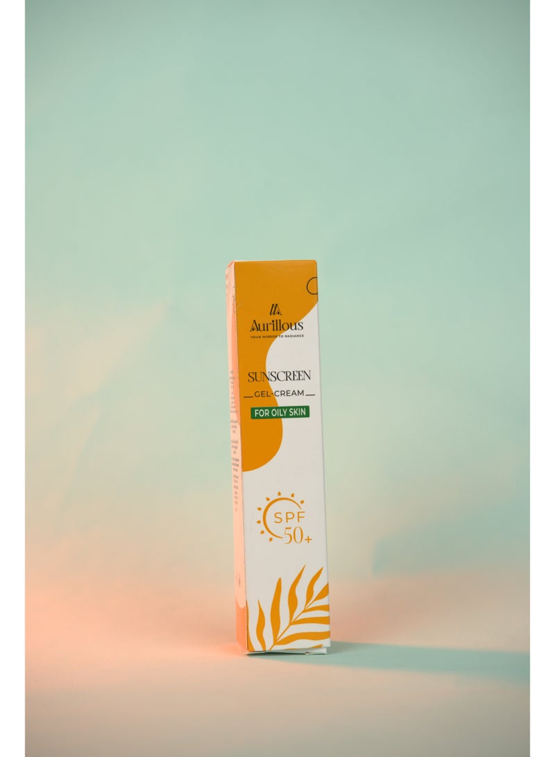 Aurillous Sunscreen SPF 50+ PA++++  for Oily & Combined Skin - Image 1