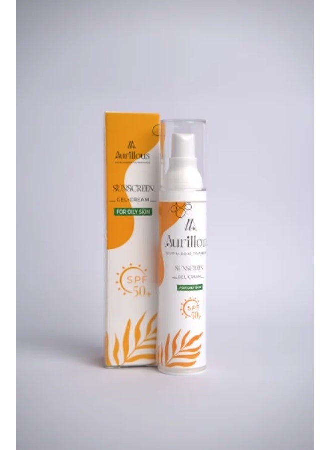 Aurillous Sunscreen SPF 50+ PA++++  for Oily & Combined Skin - Image 2