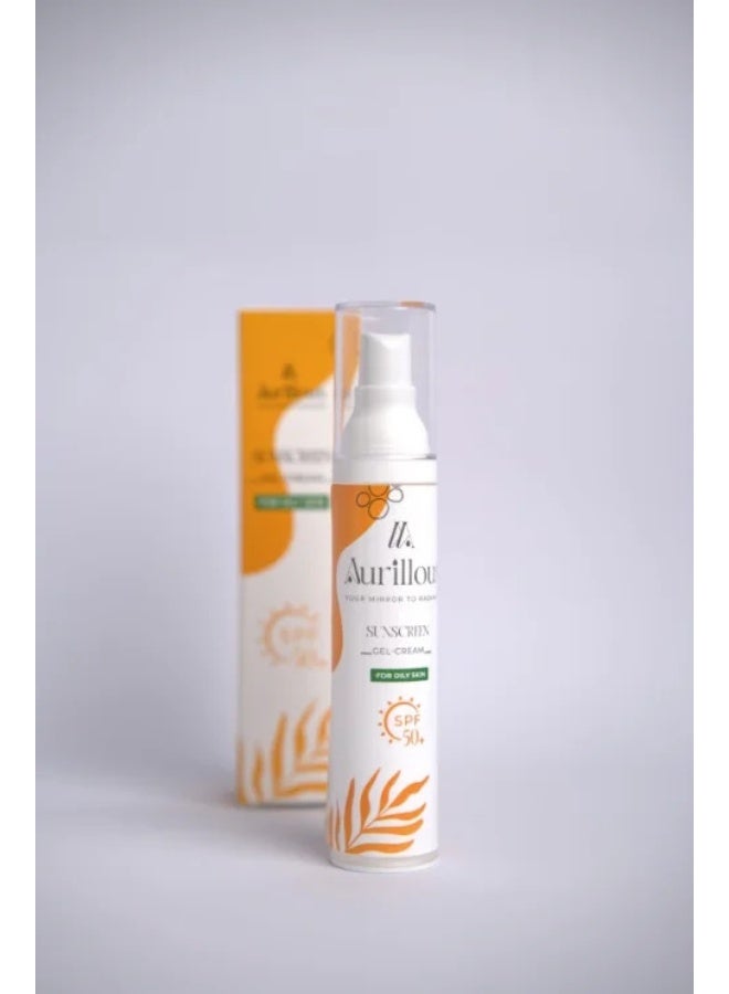 Aurillous Sunscreen SPF 50+ PA++++  for Oily & Combined Skin - Image 3