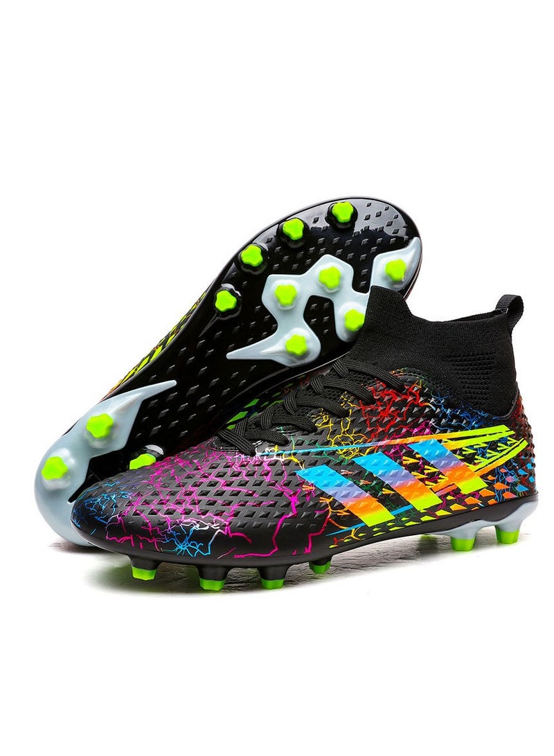 SKT Shiketro Men's soccer cleats for outdoor indoor professional youth boys soccer cleats unisex soccer cleats. - Image 1