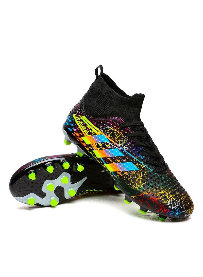 SKT Shiketro Men's soccer cleats for outdoor indoor professional youth boys soccer cleats unisex soccer cleats. - Image 2
