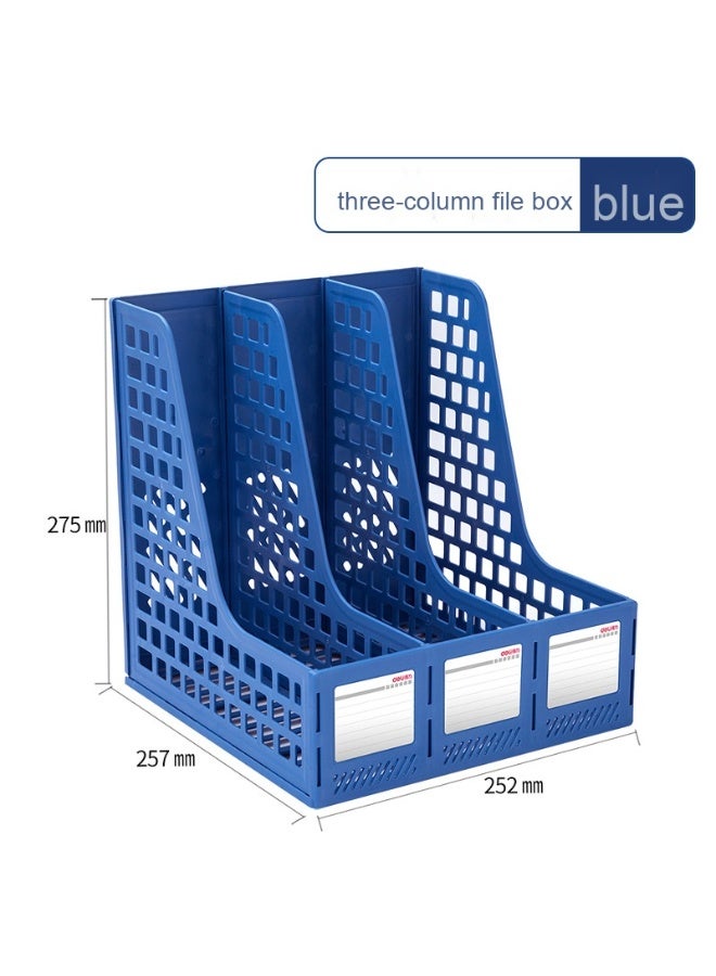 ديلي دلي - إطار ملفات بلاستيكي سميك - أداة تخزين عمودية فعالة