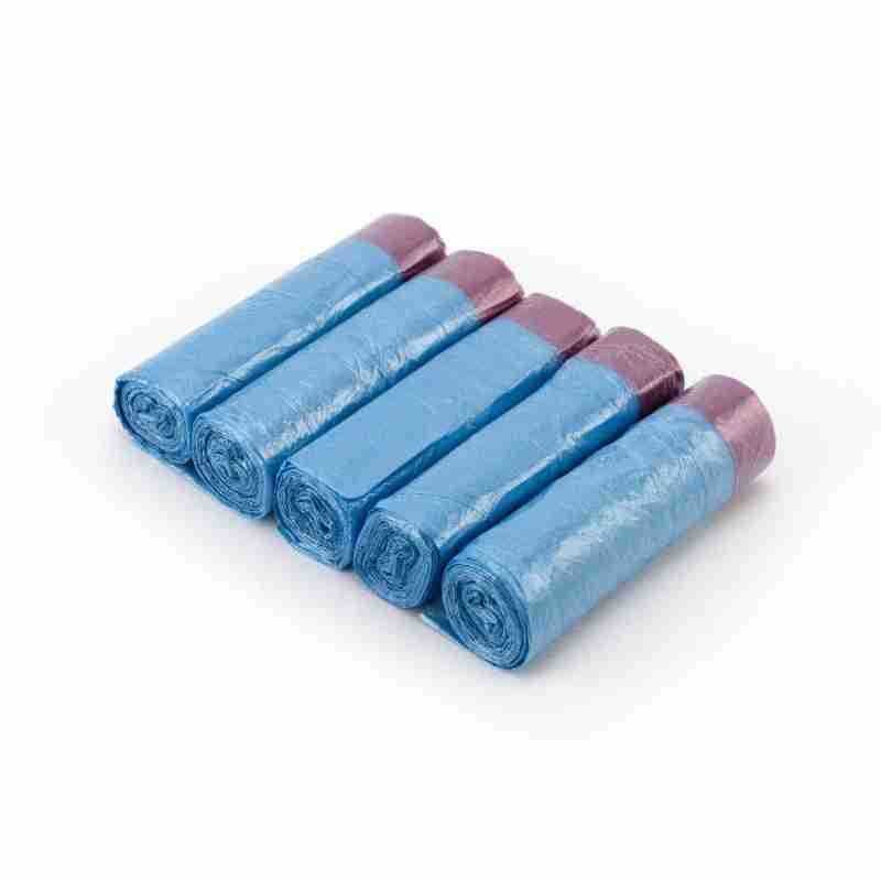 Household Garbage Bag Automatic Closing Environmentally Friendly Drawstring Garbage Bag Satchel Thickeneded Disposable Colorful Plastic Bag - Image 1