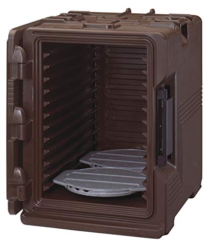 كامبرو Cambro-1210Pw191 حبيبات Camwarmer المحتفظة بالحرارة محاطة بصينية علوية وسفلية مقاومة للحرارة للاستخدام في مختلف عربات الفيديو وعربات التحرير والسرد باللون الرمادي - Image 3