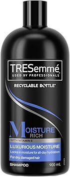 Tresemme شامبو تريسمي ريتش مويستشر ترطيب طوال اليوم مع فيتامين E للشعر الجاف التالف 900 مل عبوة من 3 - Image 2