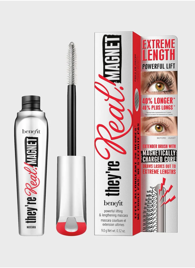 Benefit Cosmetics They're Real Magnet Black Mascara