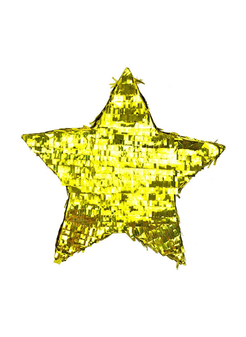 Generic 3D Pinata Assortment for Childrens Birthday Party Large Golden Star pinata 