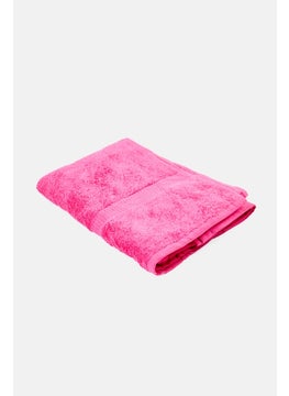 Cotton home Textured Bath Towel, Fuschia Pink  - Image 2