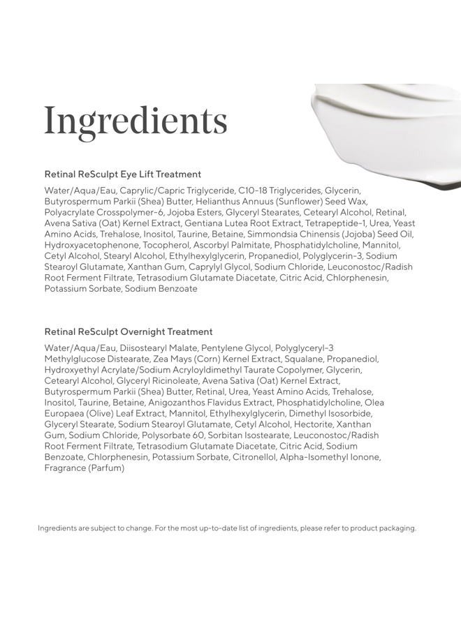 Murad Retinal Trial Kit - Lift and Resculpt with Retinal 2-Piece Trial Kit ($73 Value) - Anti-Aging Set Encapsulated Retinal - Retinal Serum 0.5Fl Oz, Retinal Eye Cream 0.11Fl Oz - Image 5