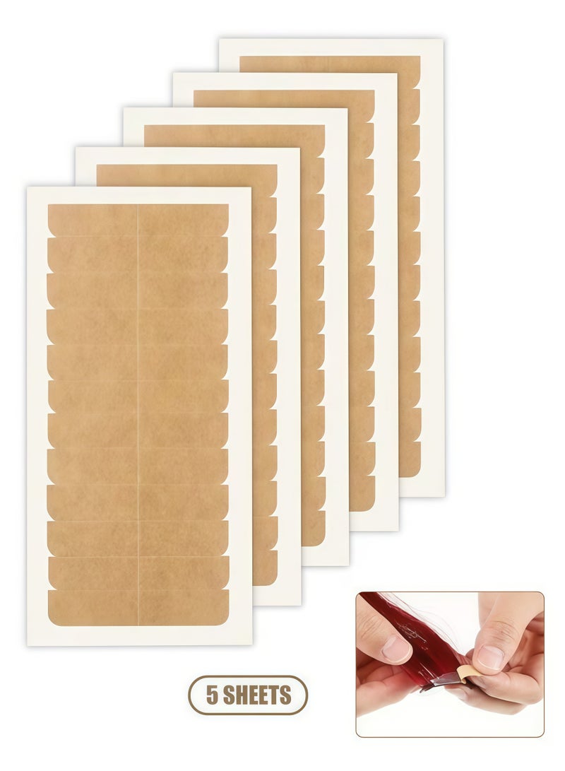 غير مرئية لون الشعر المستعار الشريط الخاص استبدال الفيلم على الوجهين للماء والعرق مقاومة قوية لاصقة من الصعب إسقاط - Image 1