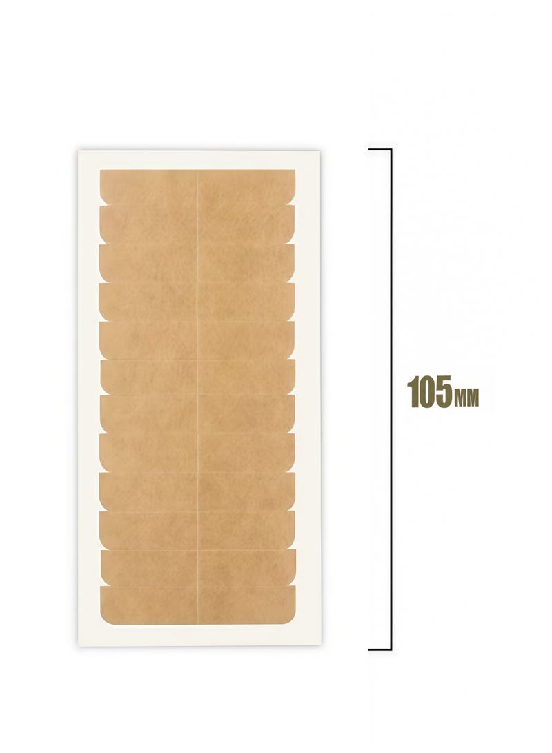 غير مرئية لون الشعر المستعار الشريط الخاص استبدال الفيلم على الوجهين للماء والعرق مقاومة قوية لاصقة من الصعب إسقاط - Image 2