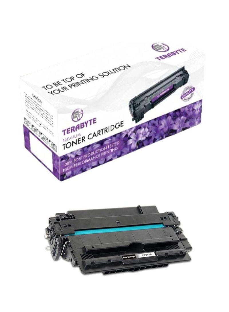 Terabyte 14A Compatible Toner Cartridge Replacement for Toner Cartridge CF214A for LaserJet Enterprise 700 M712 and M725 - Image 1