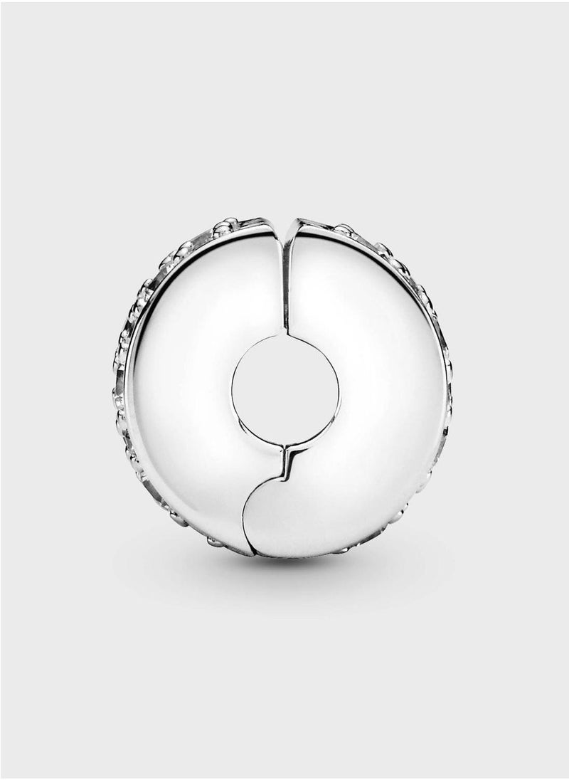 PANDORA Clear PavÃ© Clip Charm  - Image 3
