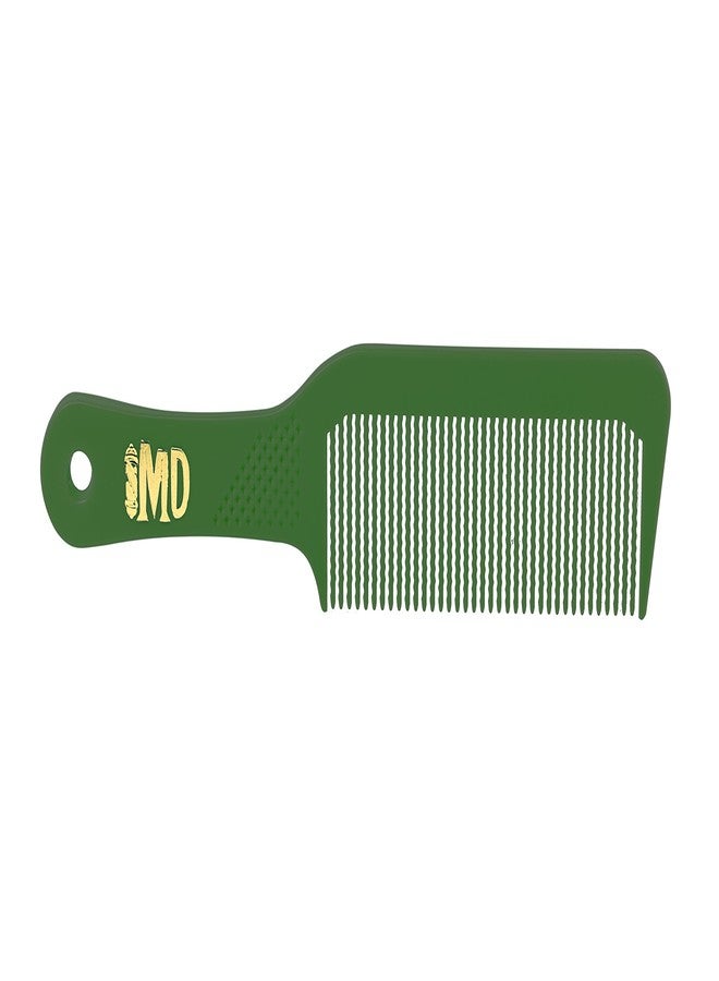 MD Flat Top Combs for Barbers and Stylists (Green)