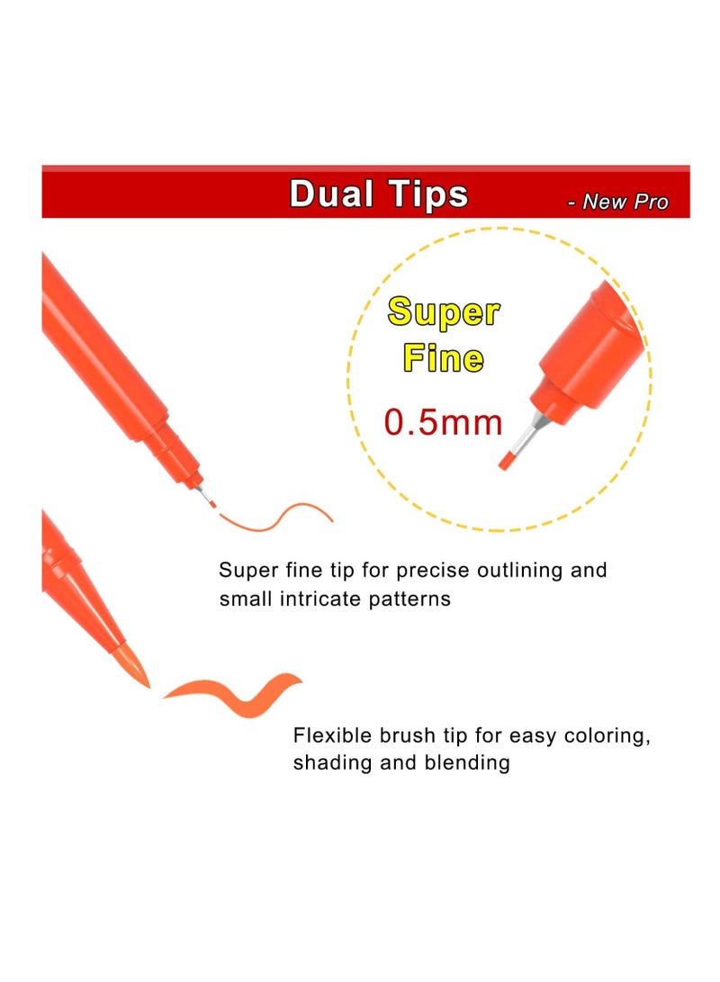 بريميفي 12 قطعة من أقلام تلوين الطعام، 10 ألوان، قلم تحديد قابل للأكل ذو طرف مزدوج - Image 4