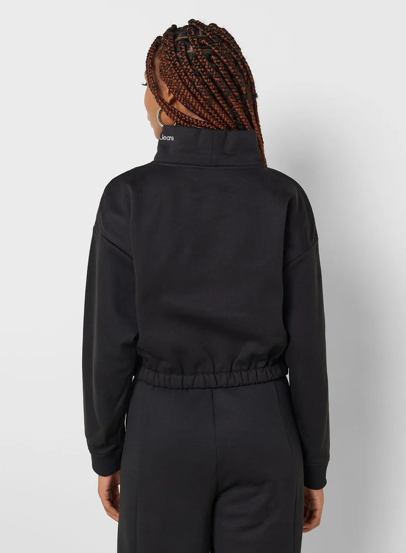 Calvin Klein Jeans High Neck Knitted Sweatshirt