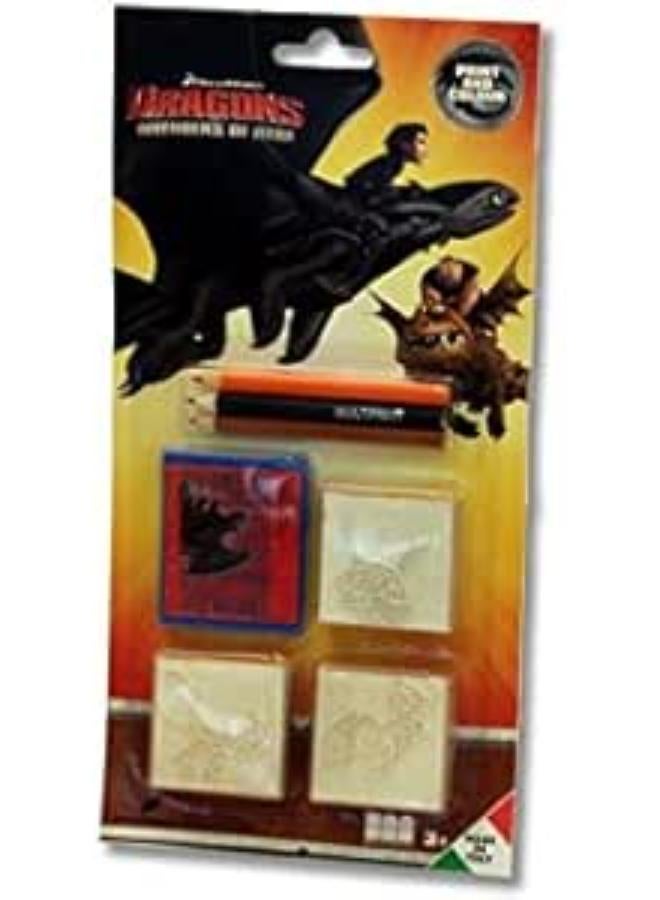 Multiprint Stationery Set – Dragons