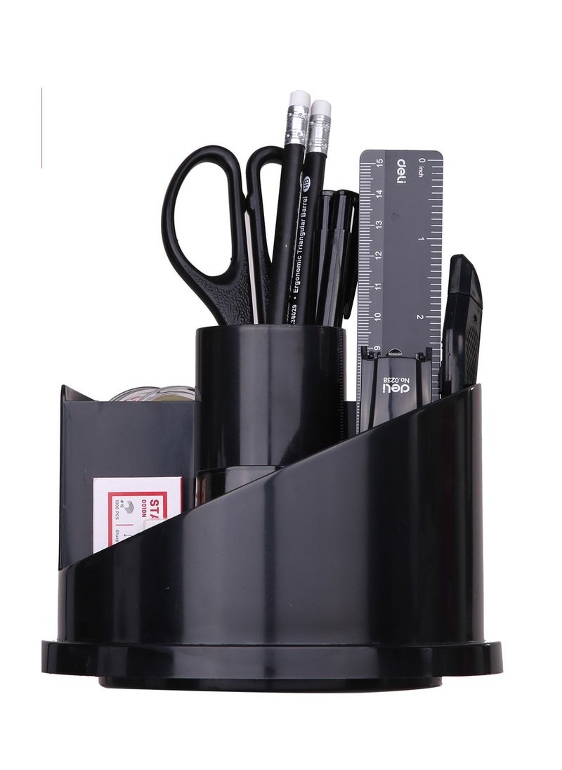 Deli Rotary Desk Organiser With Accessories Set  - Image 3