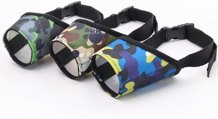 Petbroo Dog Muzzle PB85221 - Camouflage Design for Small to Large Breeds - Image 4
