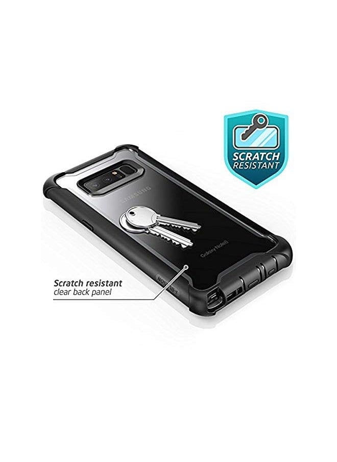 I-blason Samsung Galaxy Note 8 case, [Ares] Full-body Rugged Clear Bumper Case with Built-in Screen Protector for Samsung Galaxy Note 8 2017 Release (Black)  - Image 4