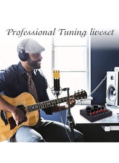 Generic Microphone,Live Sound Card & BM800 Suspension Microphone Kit Broadcasting Recording Condenser Microphone Set Intelligent Volume Audio Mixer Sound Card for Computer PC Live Sound  - Image 2