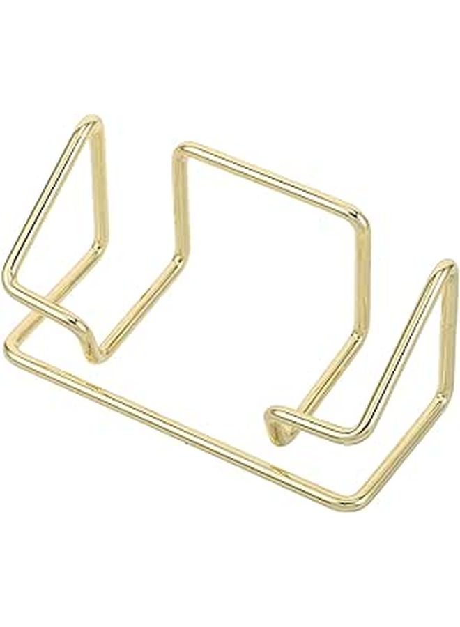 Iron Metal Business Card Holder Stand Desk Organizer Office Display - Image 1