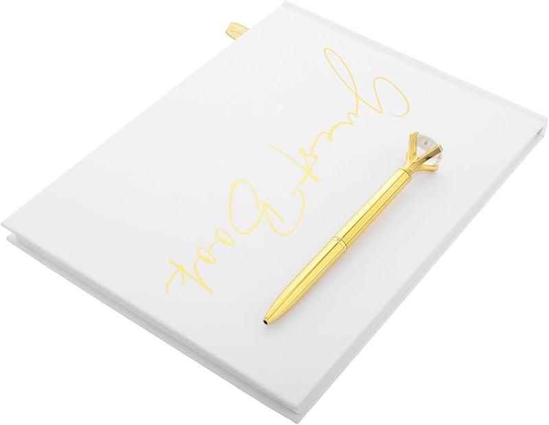 دفتر ضيوف الزفاف لحفل دش العروس وحفلة الذكرى السنوية مع أقسام الرسائل - Image 2