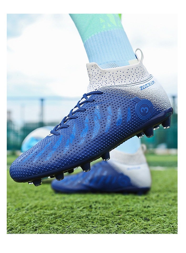 SKT Shiketro New Men's and Women's Soccer Shoes Short Spike Sports Training Shoes - Image 4