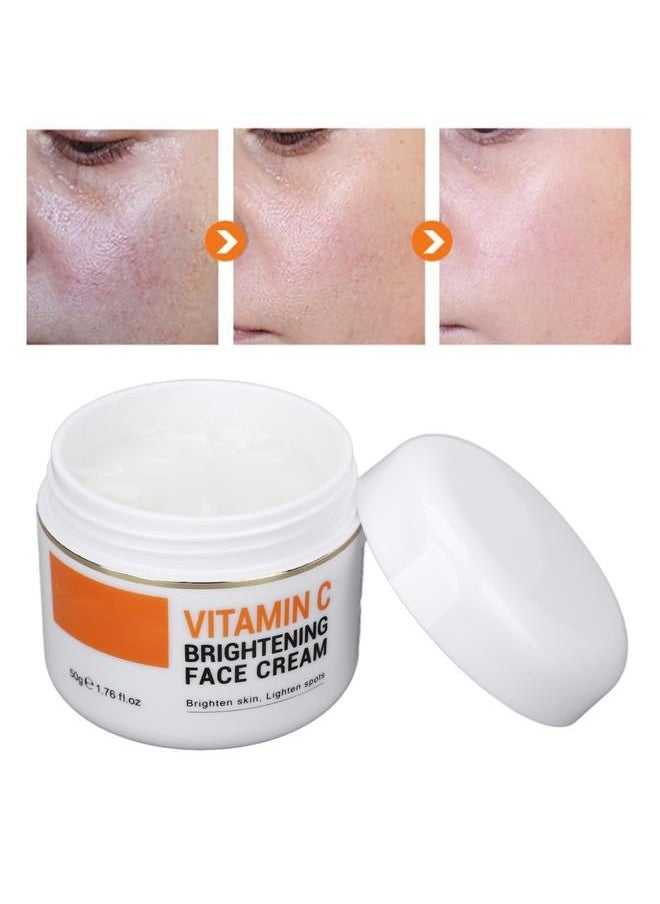 JoyPretty - Vitamin C Face Cream Fading Fine Lines Moisturizing Skin Nourishing Facial Repairing Cream 50g - Image 1