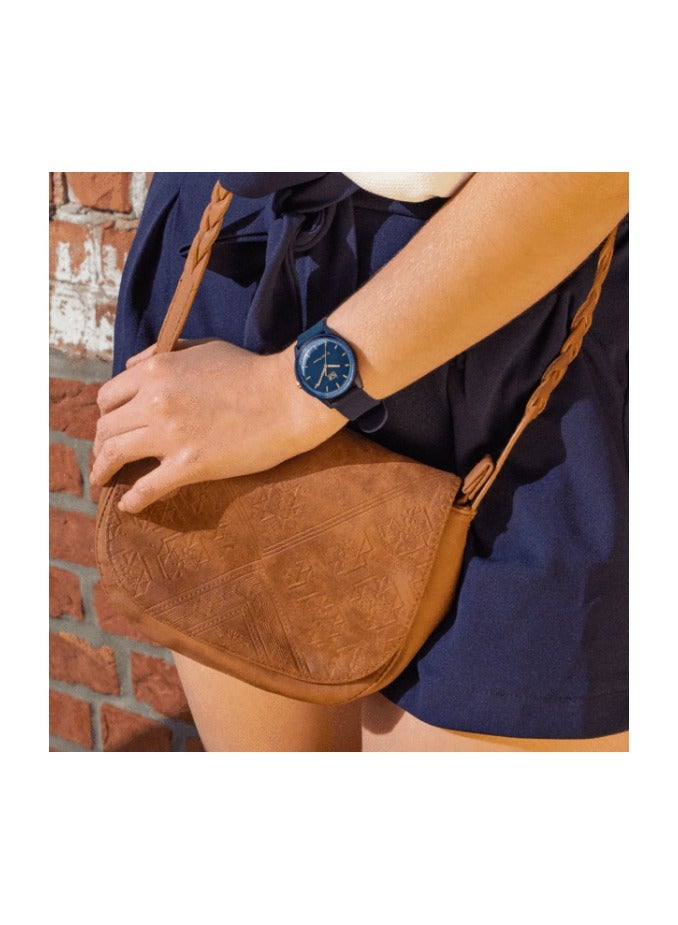 Ice Watch Analogue Ice Solar Power - Navy Gold' Unisex's Watch (Medium) 018744 - Image 3