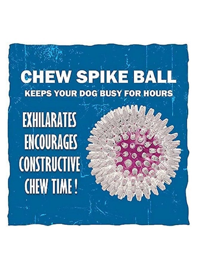 إيميلي بيتس ألعاب فرشاة الأسنان Tpr كرة مضغ ألعاب الكلاب ألعاب الحيوانات الأليفة التي تصدر صريرًا دمية حبل للكلاب لعبة حبل مكونة من عقدتين لعبة مضغ للكلاب الأليفة والجراء والقطط (قد يختلف اللون) عبوة من 3 قطع - Image 4