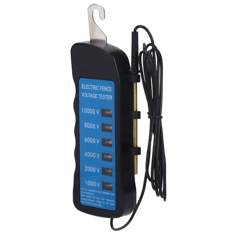 Electric Fence Tester Voltage Meter 10000V Portable Tool with 6 Indicator Lights for Farm - Image 3