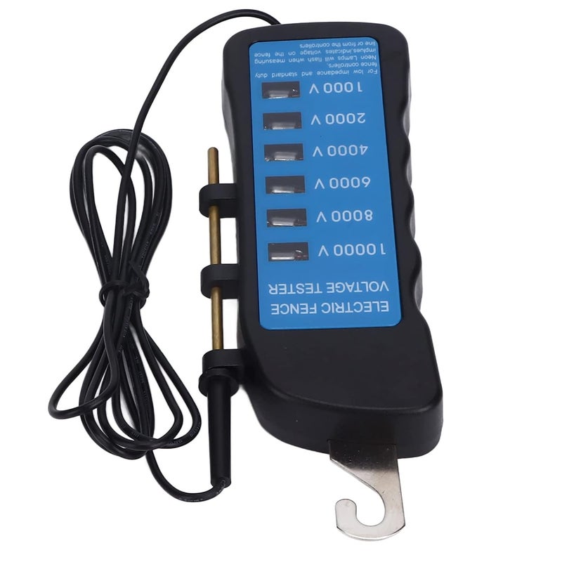 Electric Fence Tester Voltage Meter 10000V Portable Tool with 6 Indicator Lights for Farm - Image 4