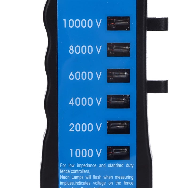 Electric Fence Tester Voltage Meter 10000V Portable Tool with 6 Indicator Lights for Farm - Image 5