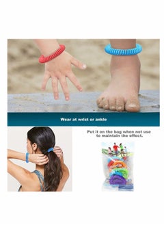KASTWAVE 10 Pcs Mosquito Repellent Bracelet, Citronella All Natural Deet Free Anti Insect Bands, Keep Away Midges, Waterproof Outdoor Bug Repellent Wristbands Safe for Adults and Kids  - Image 4
