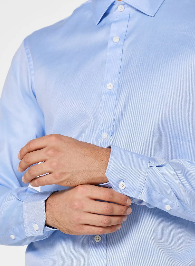 T.M.Lewin Button Cuff Shirt