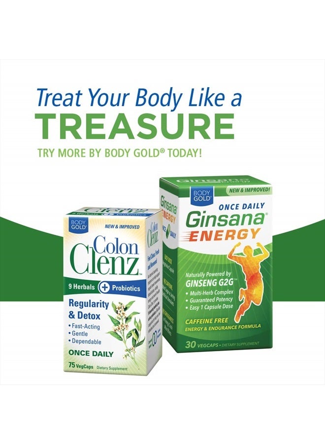 Body Gold Venastat Leg Vein Health, Bonus Pack 60+45, Capsules, 105 ea (105 CT) - Image 5