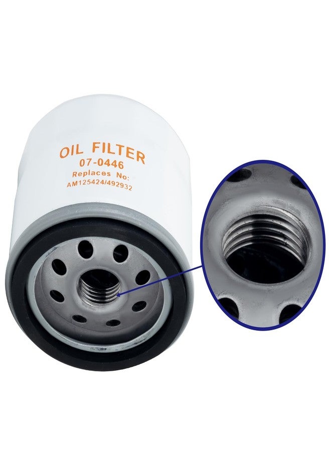Venseri 792105 Air Filter + 696854 492932S 492932 795890 Oil Filter for Briggs and Stratton Exntended Life Series 407777 40G777 445667 445877 Engine LA165 D160 D170 Z245 MIU11515 GY21057 Lawn Mower 20 24 26HP - Image 2