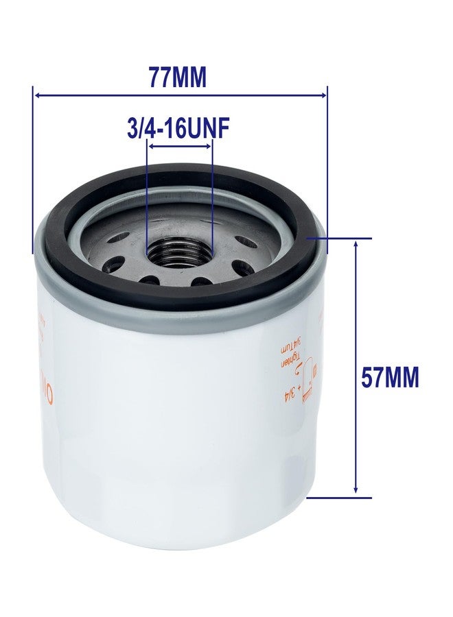 Venseri 792105 Air Filter + 696854 492932S 492932 795890 Oil Filter for Briggs and Stratton Exntended Life Series 407777 40G777 445667 445877 Engine LA165 D160 D170 Z245 MIU11515 GY21057 Lawn Mower 20 24 26HP - Image 3