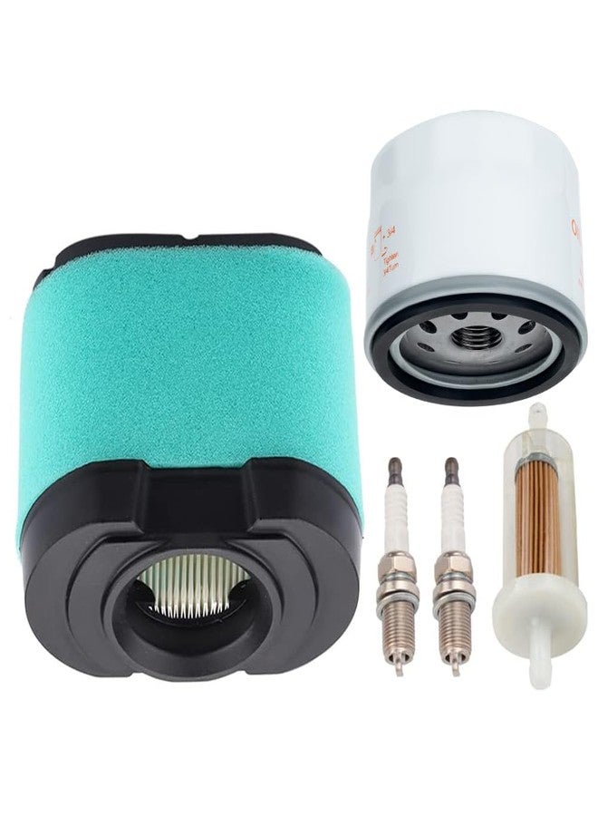 Venseri 792105 Air Filter + 696854 492932S 492932 795890 Oil Filter for Briggs and Stratton Exntended Life Series 407777 40G777 445667 445877 Engine LA165 D160 D170 Z245 MIU11515 GY21057 Lawn Mower 20 24 26HP - Image 1