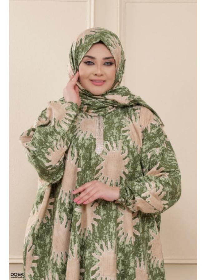 A distinctive and attractive prayer and reception robe, wearing 60/120 kilos  - Image 2