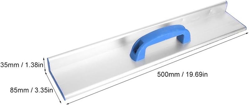 Yinhing Aluminum Alloy Sandpaper Holder for Corner Sanding Self Adhesive Sanding Frame Polishing Tool for Wood and Wall 90 Degree Right Angle Design 19 69 X 3 35 X 38 in - Image 5