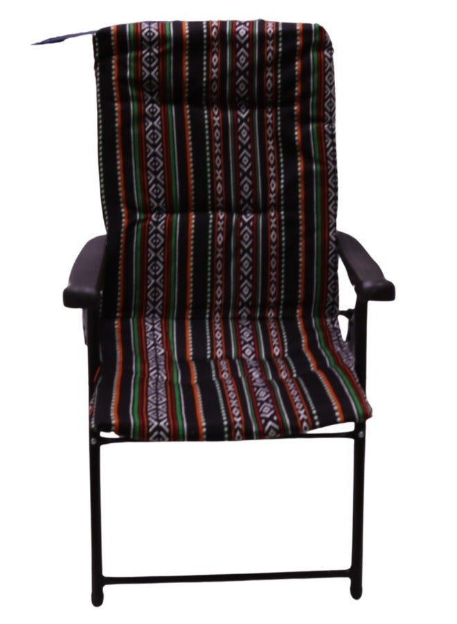 SMART HOME Sadu folding chair set with armrest consists of two chairs, a picnic seat, a sports chair, an outdoor chair and a garden chair - Image 5