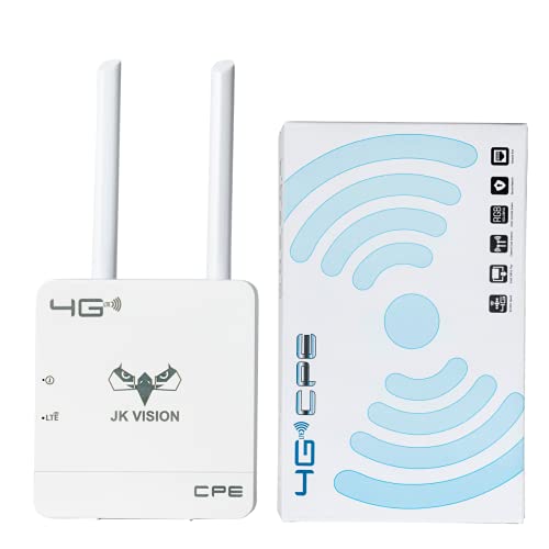 JK Vision J.K.Vision 4G Router WiFi Dongle Device, Support All sim Cards, Speed Upto 150Mbps, Support DVR, NVR, WiFi Camera - Image 1