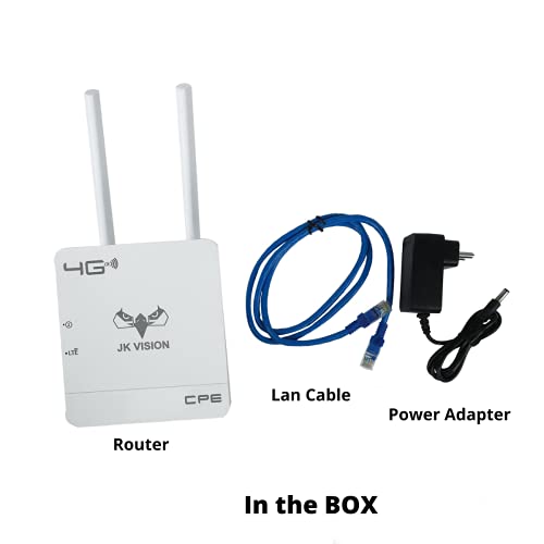 JK Vision J.K.Vision 4G Router WiFi Dongle Device, Support All sim Cards, Speed Upto 150Mbps, Support DVR, NVR, WiFi Camera - Image 5