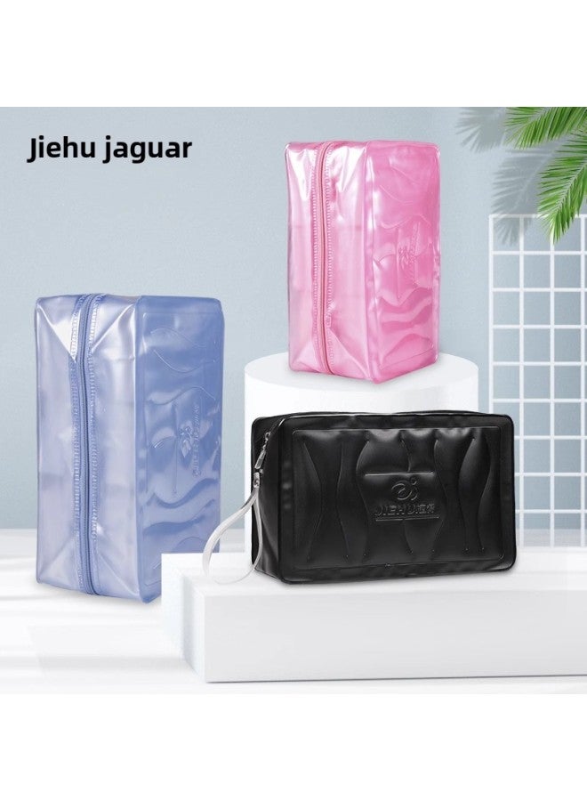 Generic Wet And Dry Separation Wash Bag Portable Men's And Women's Large Capacity Sports Fitness Special Bag Swimming Storage Bag-Color:Swimming Bag Black - Image 2